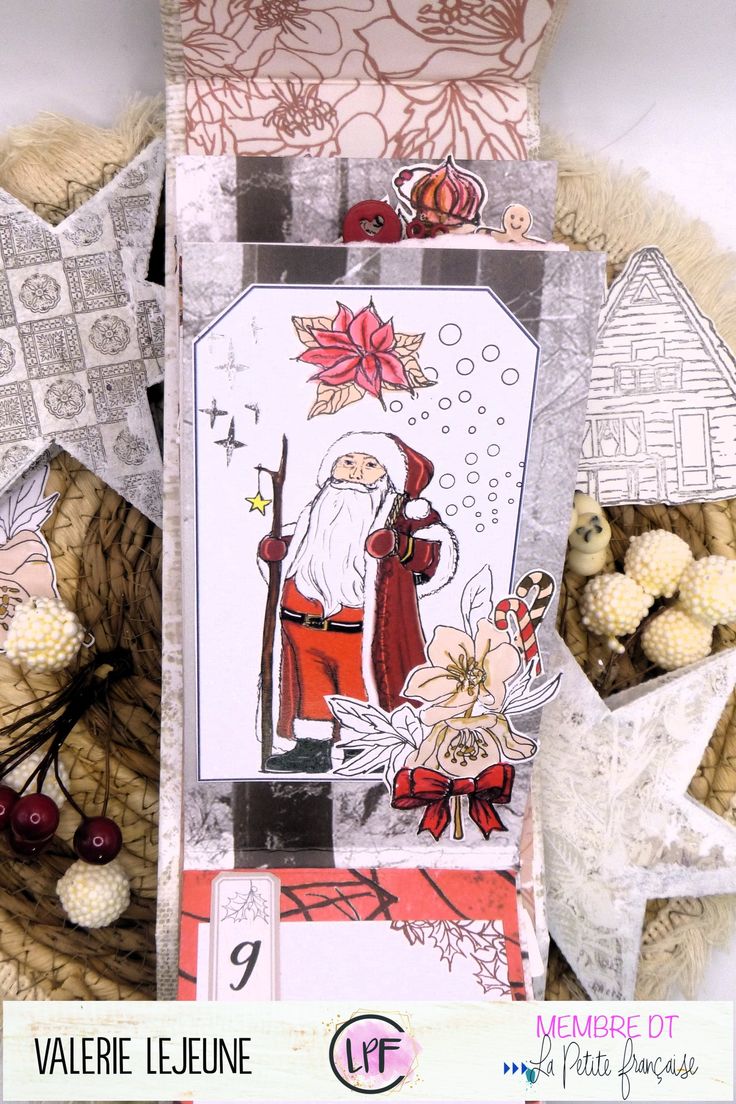 Pack de 6 Papiers imprimés - Collection Yule