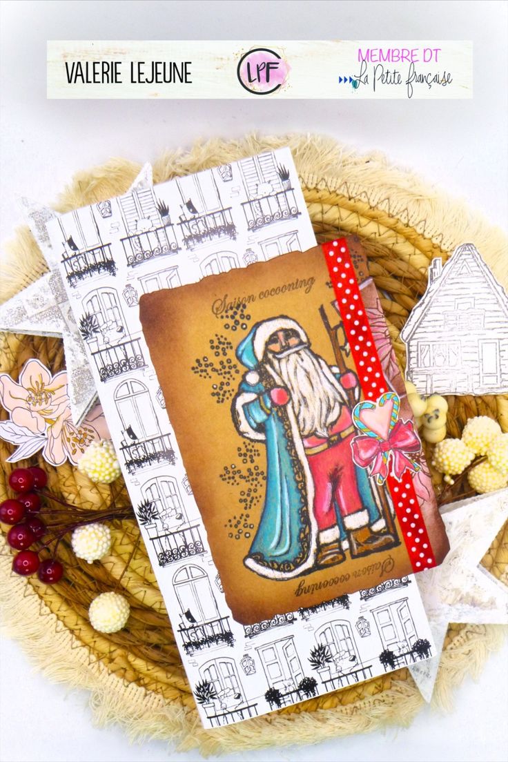 Tampon clear : Collection Yule - Ho Ho Ho