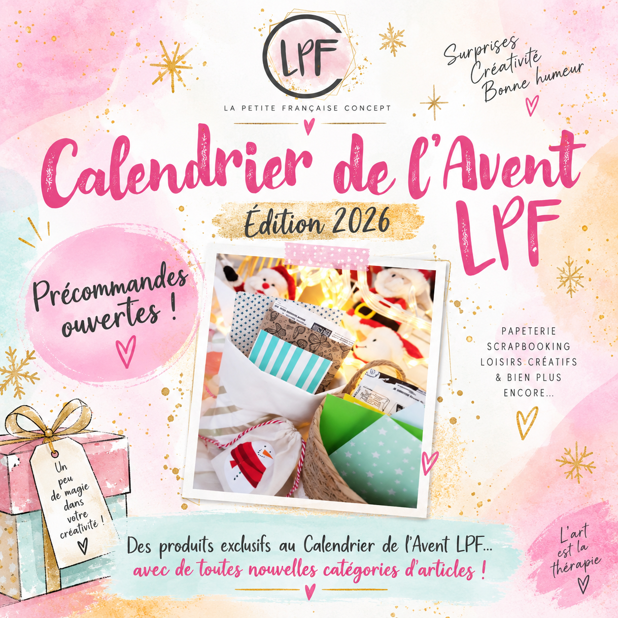 Calendrier de l'Avent 2026- Précommande- Version Luxe