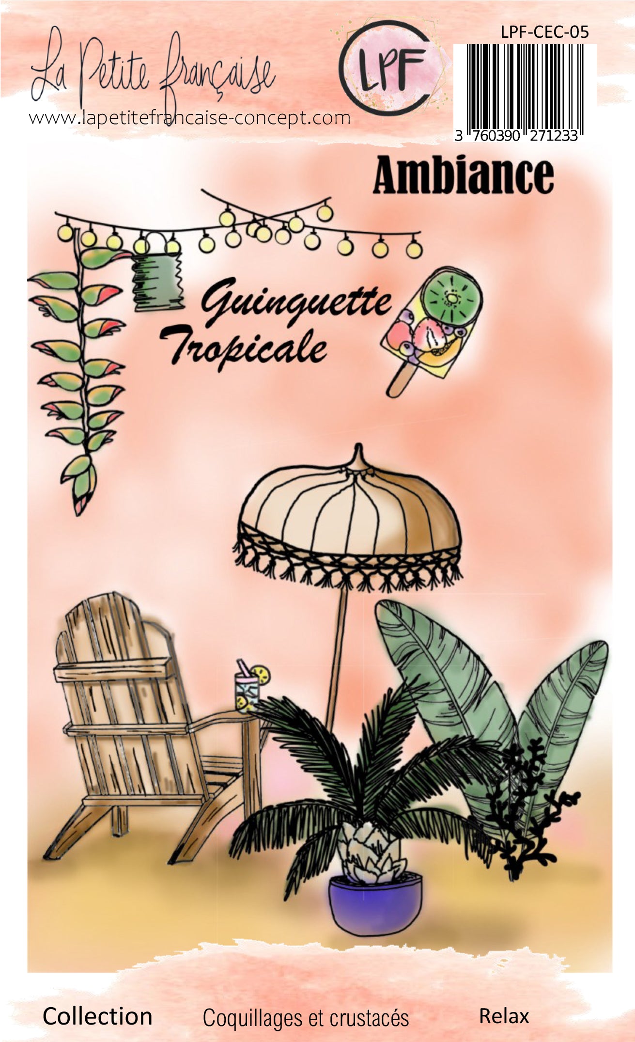 Pack collection Coquillages et crustacés 2