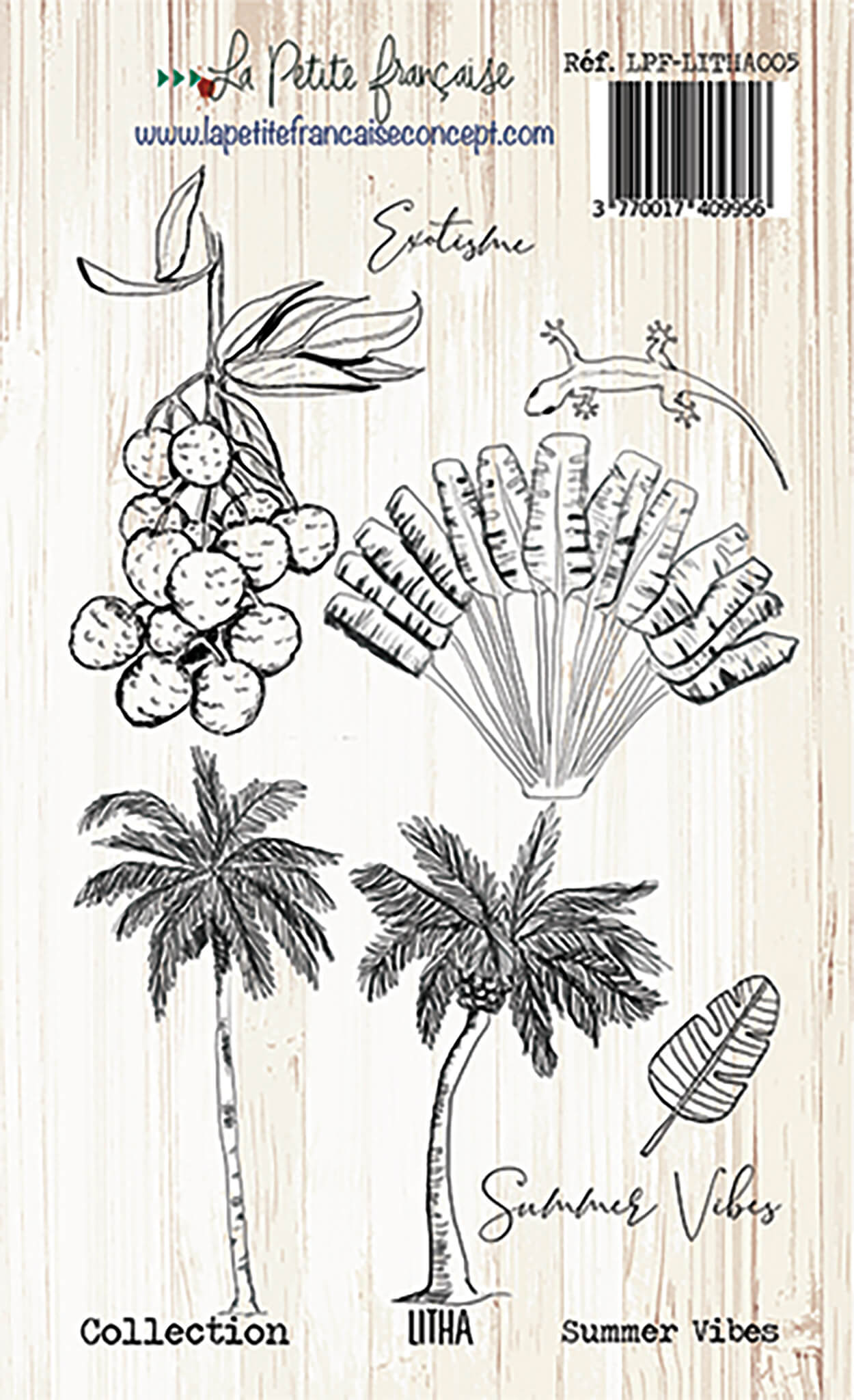 Tampon clear : Collection Litha - Summer vibes