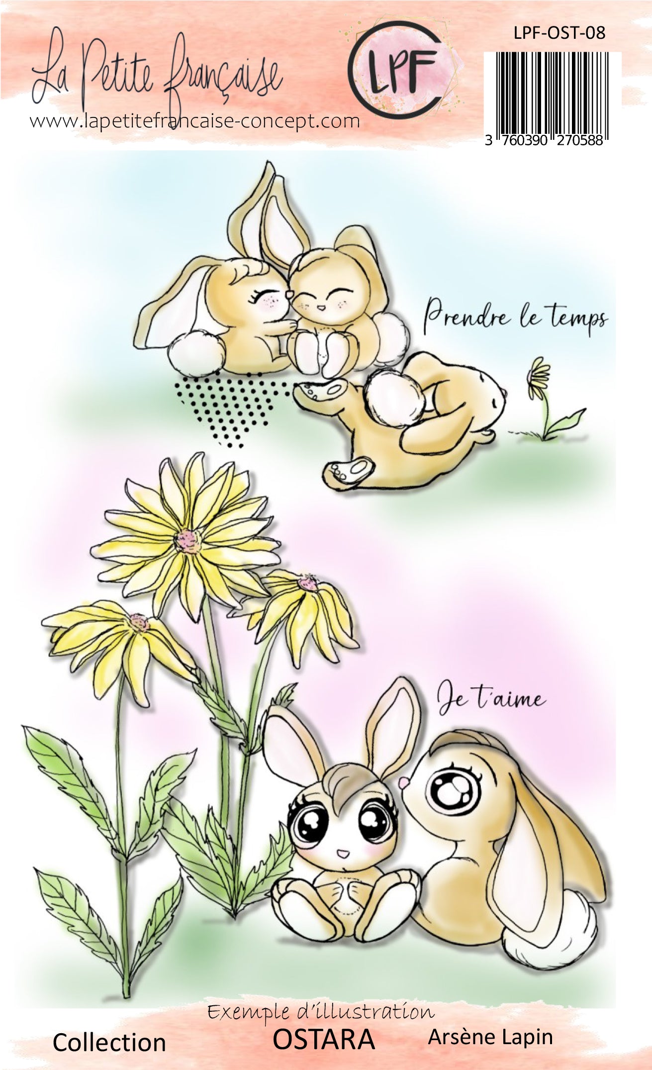 Tampon clear : Collection OSTARA - Arsène Lapin