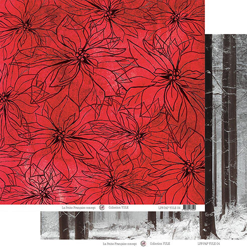 Pack de 6 Papiers imprimés - Collection Yule