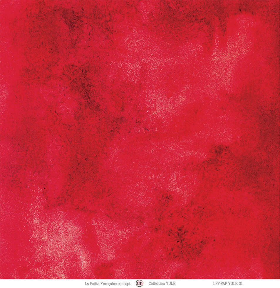 Papier 30,5x30,5cm : Collection Yule - Yule 1