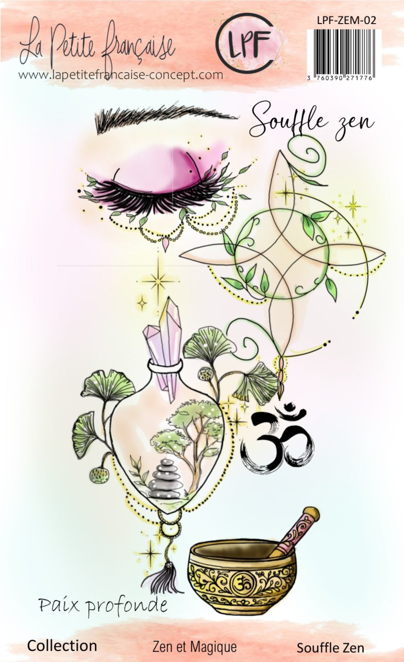 Tampons clear: collection Zen et Magique