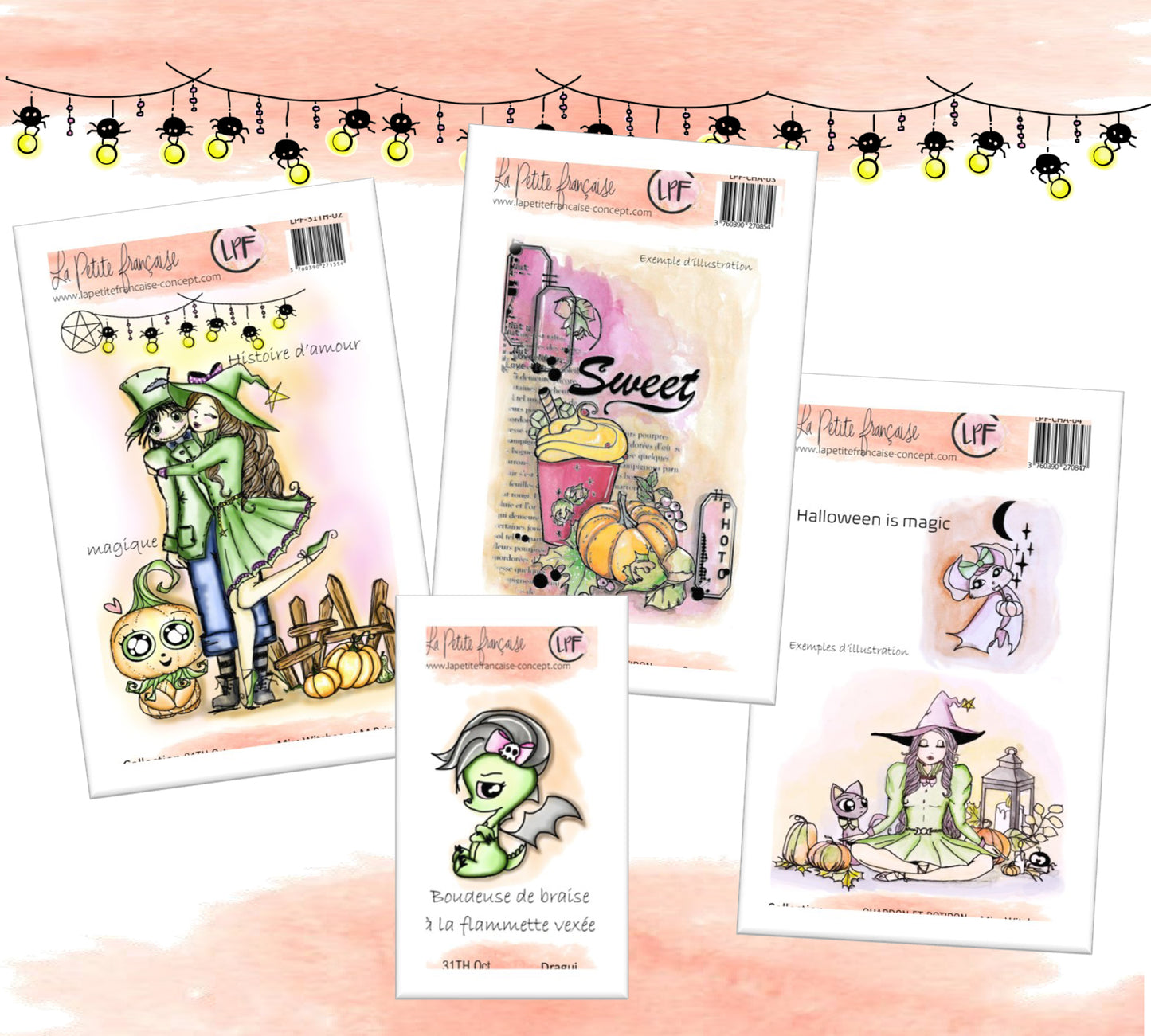 pack mix collection 31Th Oct et Chardon et potiron