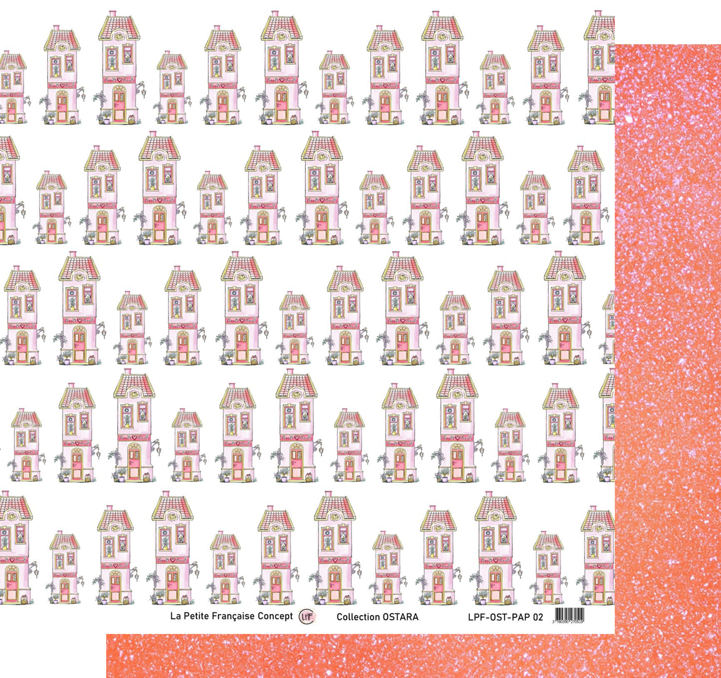 Pack de 6 Papiers imprimés - Collection OSTARA