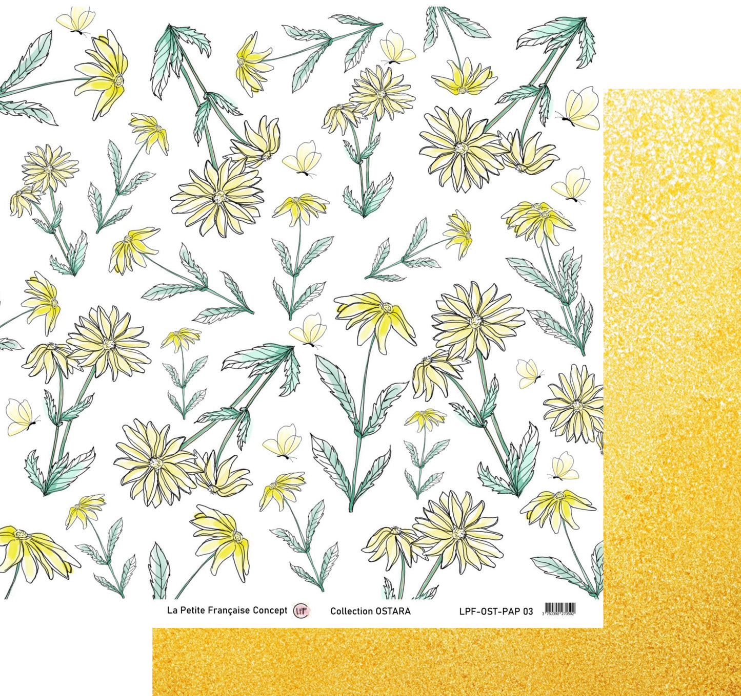 Pack de 6 Papiers imprimés - Collection OSTARA