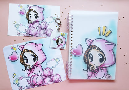 Carnets de notes, papeterie créative – gros plan