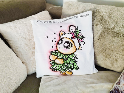 Housse coussin: Les Petits Gardiens de la nature #1