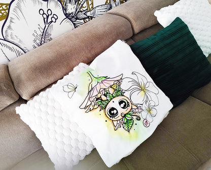 Housse coussin: Les Petits Gardiens de la nature #2