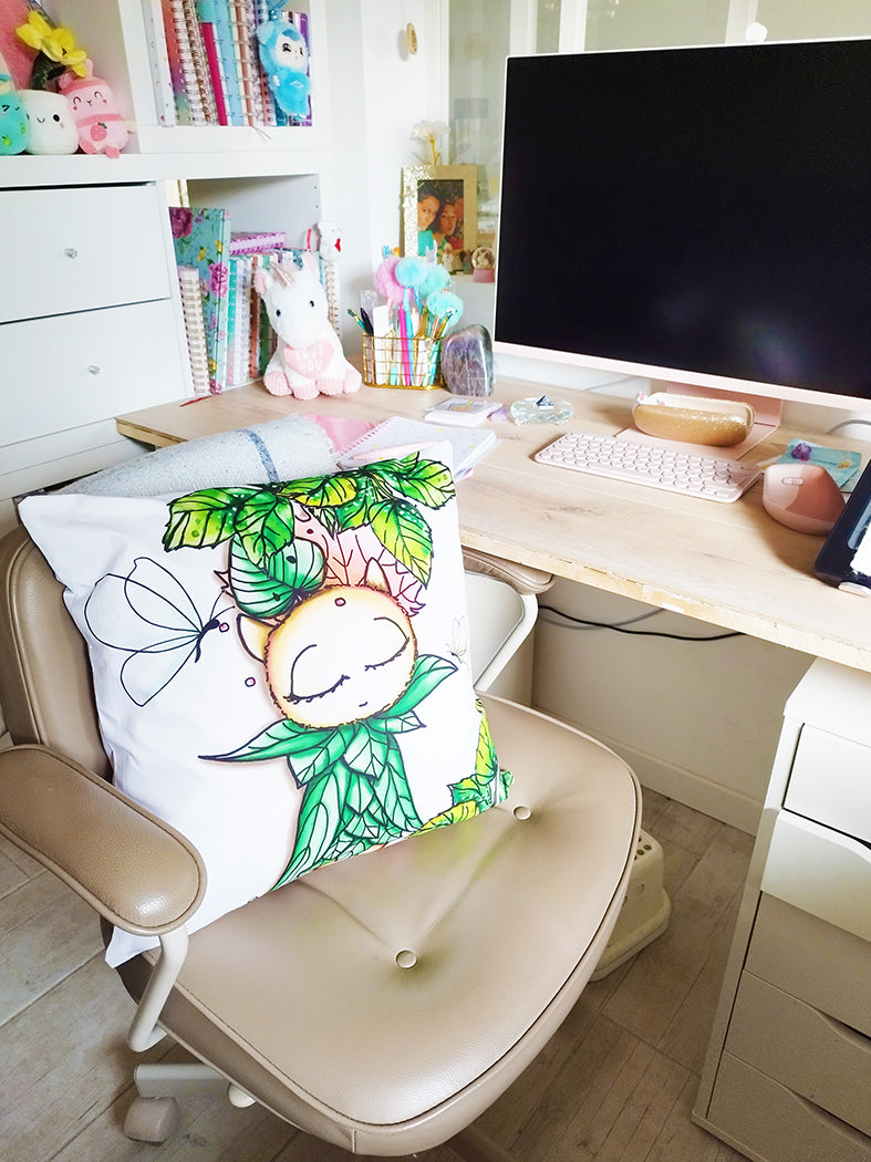 Housse coussin: Les Petits Gardiens de la nature #2