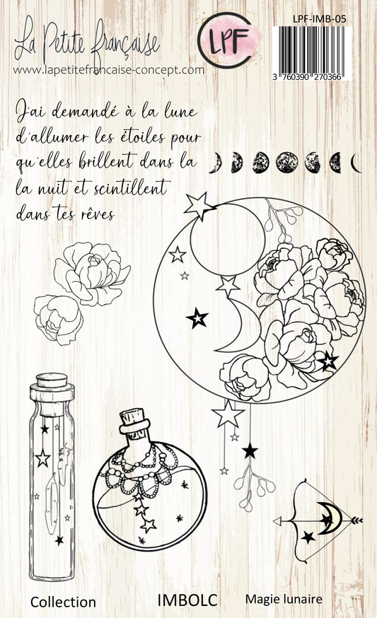 Tampon clear: Collection Imbolc - Magie lunaire