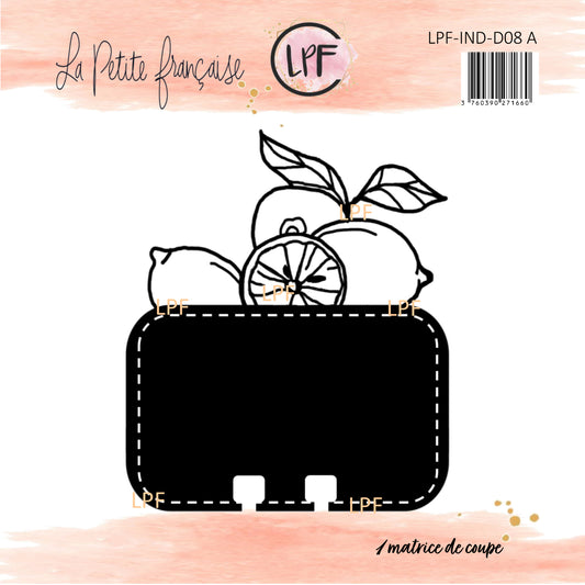 Die Memorydex Citrons - Les Indispensables D08A | Matrice de Découpe LPF