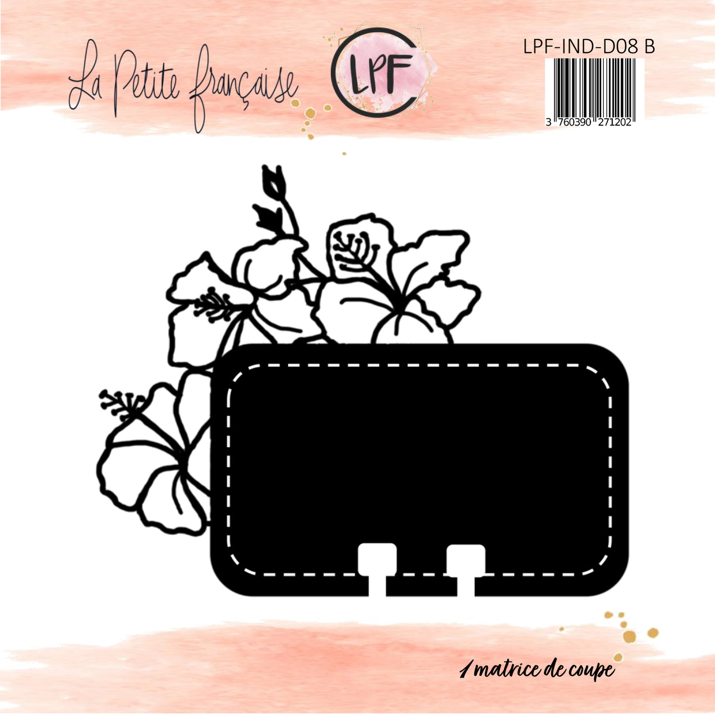 Die Memorydex Hibiscus - Les Indispensables D08B | Matrice de Découpe LPF
