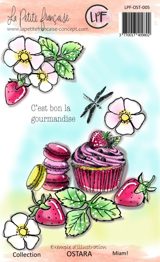 Tampon clear : Collection OSTARA-Miam!