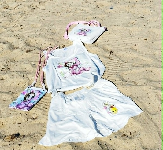 Ensemble tee-shirt + débardeur