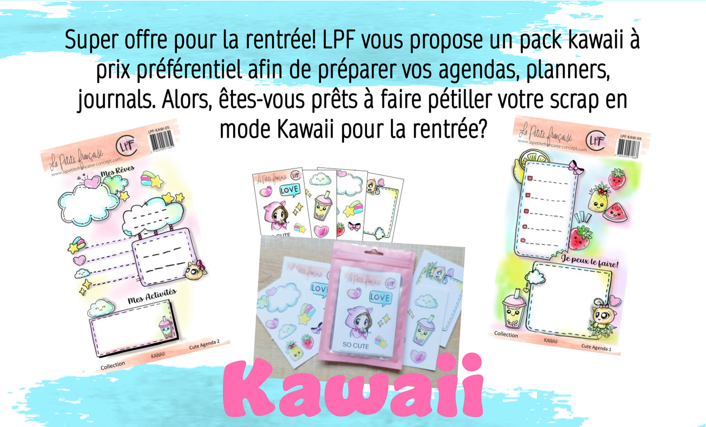 Pack Rentrée Kawaii