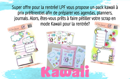 Pack Rentrée Kawaii