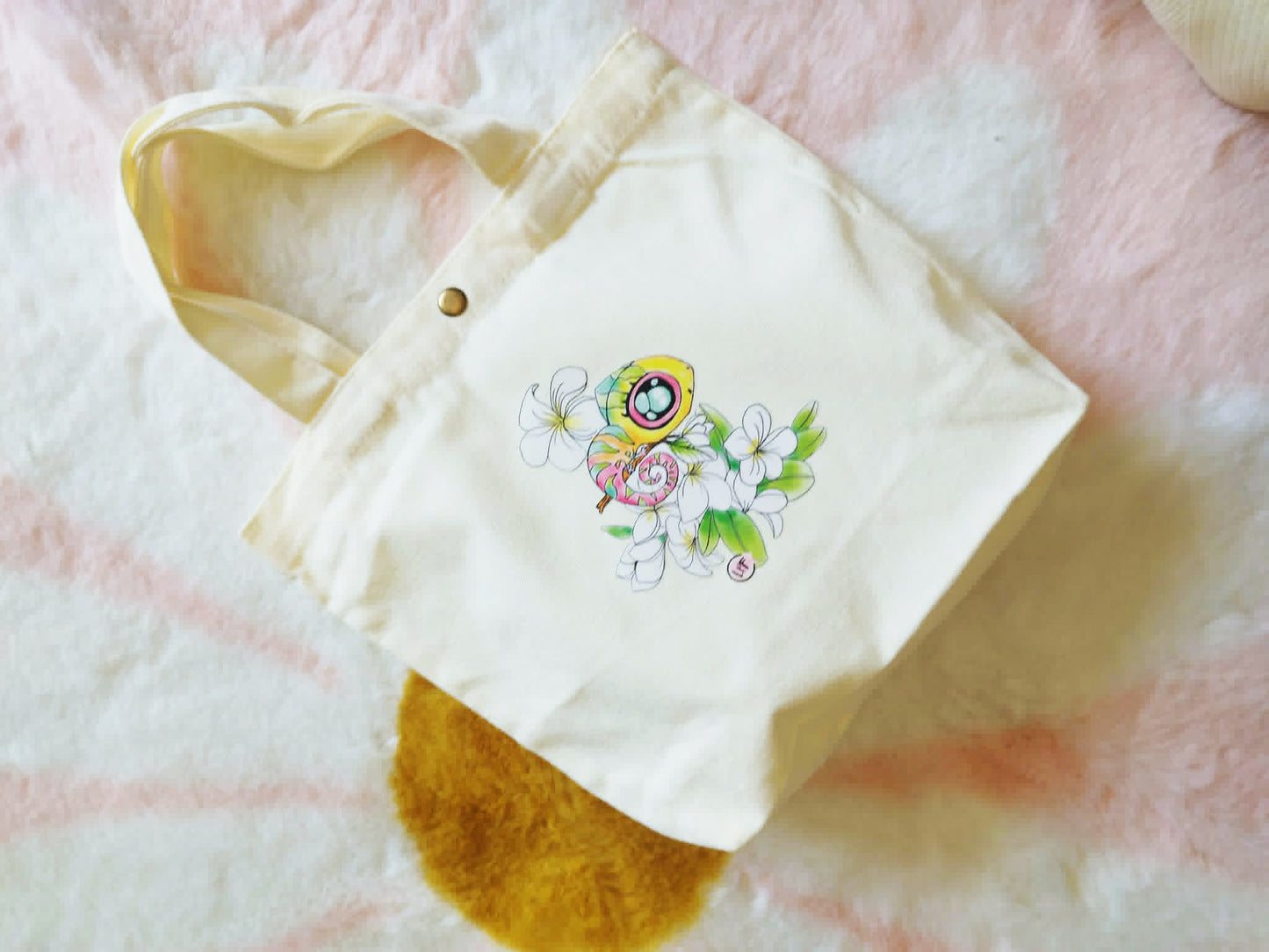 Petit sac cabas en toile