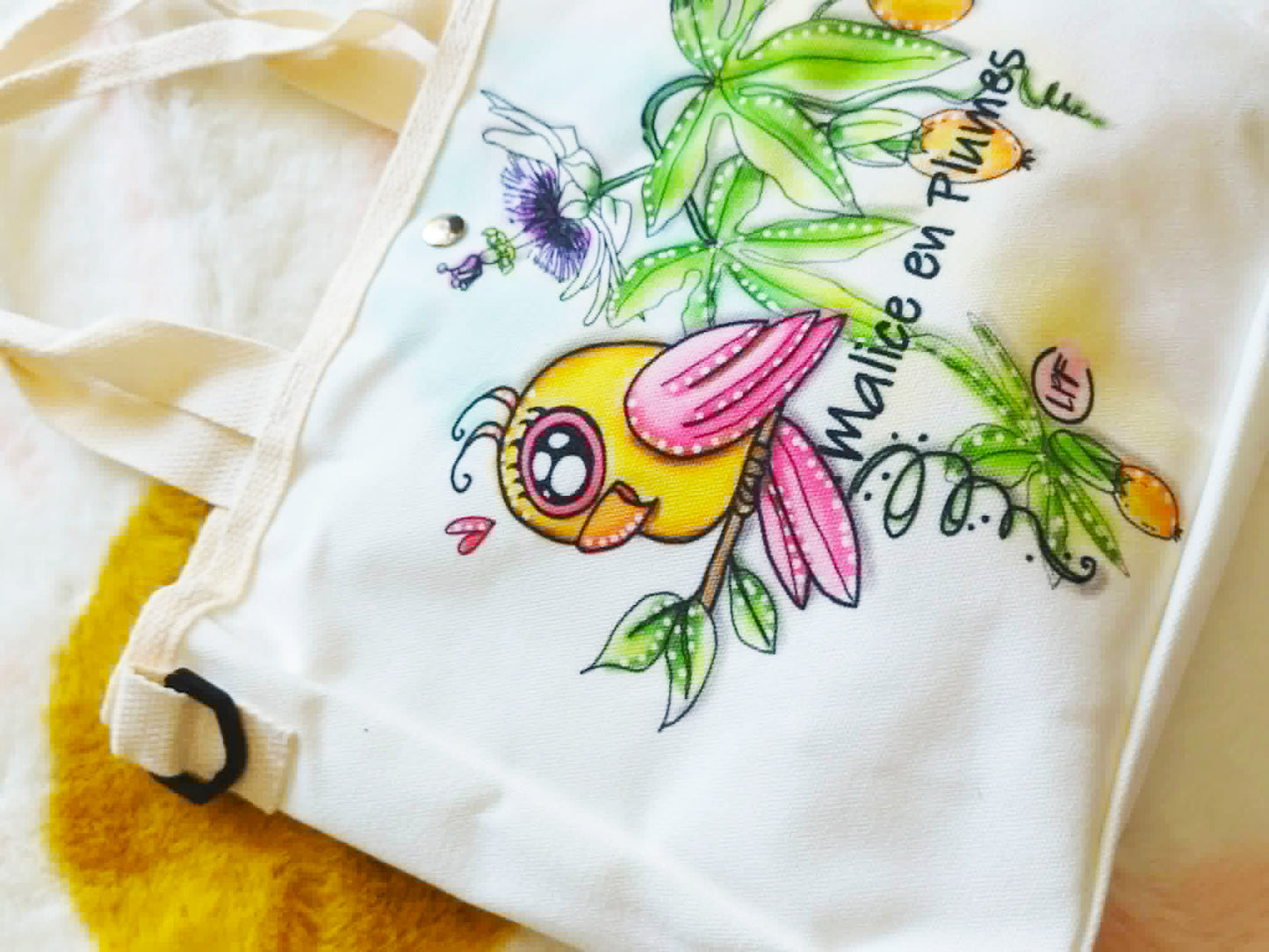 Sacoche en toile